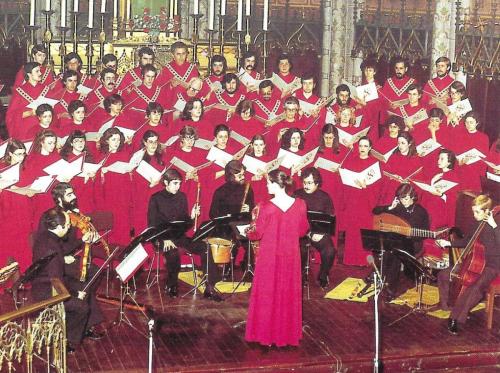 Concierto de música renacentista con Pro Mvsica Antiqva de Madrid. Iglesia PP. Jesuitas, Santander, 9 de abril de 1979