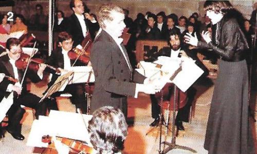 Programa Carrasquedocon la Capilla Clásica Instrumental y javier de Solaum. 1981.