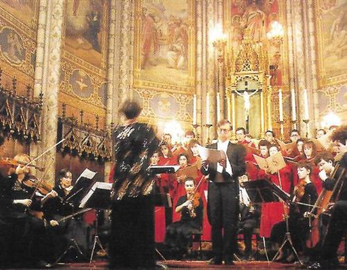 Con la Orquesta Barroca de Montouban y Rogers Covey-Crump con el programa La capilla de de música de Santander 28 de enero de 1992